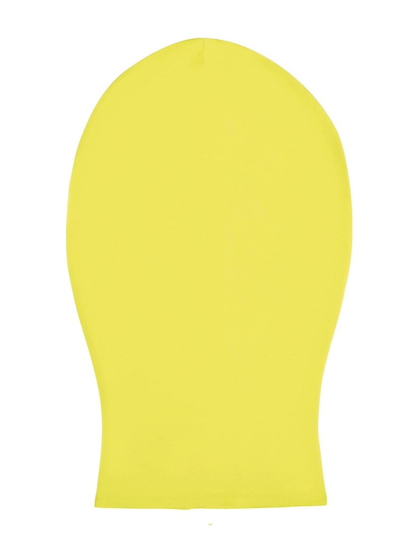 Gaoin Unisex Face open Zentai Hood Mask for Costume Parties (Yellow) - Image 3
